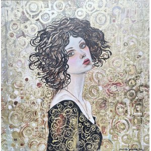 Mariola Świgulska ( 1961 ), Zlota muza Klimta, 2025