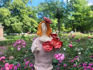 Agnieszka Beer ( 1975 ), Girl with flowers