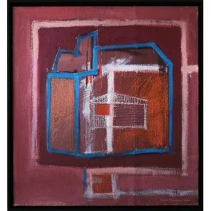 Iwona Stachura ( 1968 ), Recycling a sketch.Pink 5, 2021