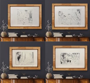 Pablo Picasso (1881-1973), set of 4 lithographs from the series 