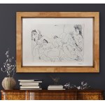 Pablo Picasso (1881-1973), set of 4 lithographs from the series 347, 1977