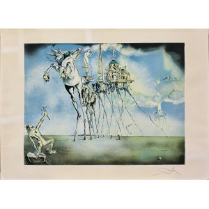 Salvador DALI (1904-1989), Kuszenie Św. Antoniego (1946)