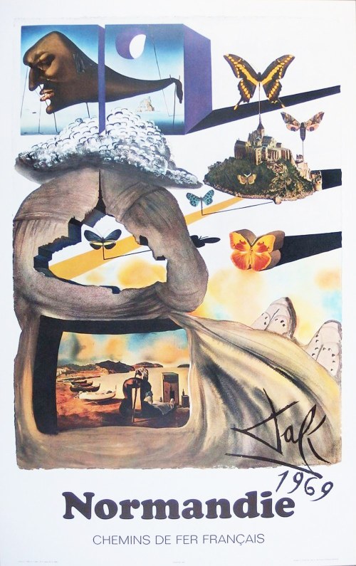 Salvador DALI (1904-1989), Normandia 1969, z Serii Suite Papillon