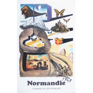 Salvador DALI (1904-1989), Normandia 1969, z Serii Suite Papillon