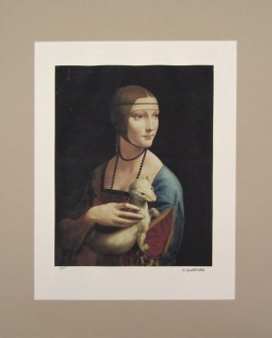 Leonardo da Vinci (1452 -1519), Lady with an Ermine