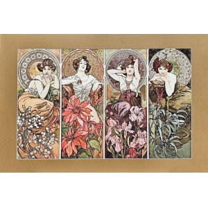 Alfons MUCHA (1860-1939), Z cyklu Kamienie Szlachetne - (1900)