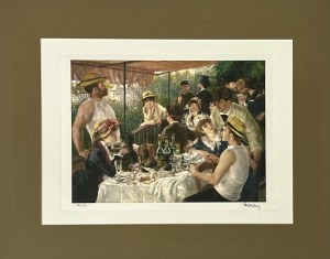 Pierre Auguste RENOIR (1841-1919), Breakfast of rowers, (1881)