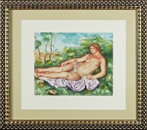 Pierre Auguste RENOIR (1841-1919), Naked woman among the trees, 1906