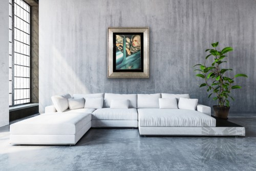 Tamara ŁEMPICKA (1898-1980), Autoprtret w zielonym Bugatti