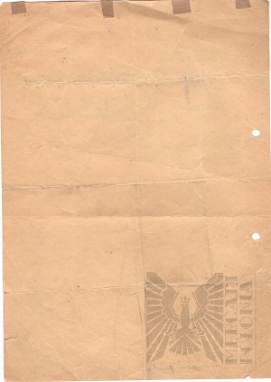 2 W.W./III Reich Document from the Social Insurance Institution - Obornik Greater Poland