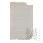 III RP - Dokument Rezolucja Żądania do Koła Polskiego