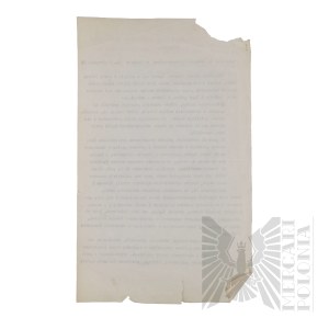 III RP - Document Resolution of Demand to the Polish Circle