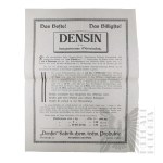 Niemcy - Ulotka Reklamowa Densin Skoncentrowany Dodatek Do Zapraw, Fabryka Wyrobów Chemicznych i Technicznych Densin (Densin Konzentrierter Mortelzusatz, Densin Fabrik Chem. Techn. Produkte), Frankurt Nad Menem (Frankfurt Am Main)