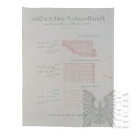 Niemcy- Ulotka Reklamowa Hans Brusch Hurtownik Materiałów Kamiennych i Budowlanych (Hans Brusch Frankfur a. Oder Stein- und Bauwaren - Grosshandlung) Frankfurt nad Odrą (Frankfurt a. Oder)