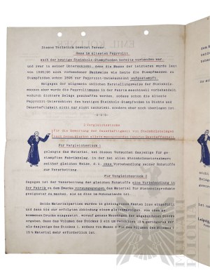 Germany - Advertising flyer for Emil Kollner Asphaltwerk and Chemical Factory (