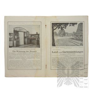 Germany - Advertising Brochure of the J. J. Weber Bookstore Publishing House, Single Residential Building of the Modern Era (