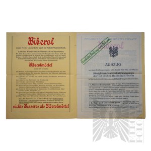 Germany - Advertising Leaflet Biberol Cornelius Esser Cologne