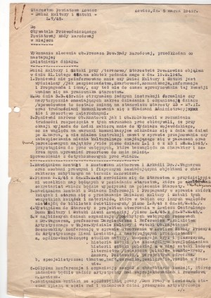 Third Reich/PRC Evacuation Certificate No. 005420 And Letter to the Citizen Chairman of the National Council in Lowicz
