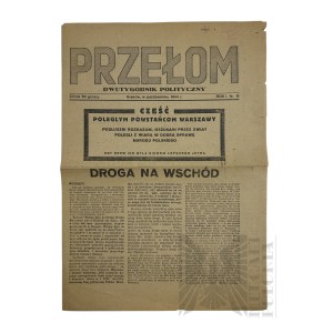 III Rzesza - Dwutygodnik Polityczny, Nr 11, Październik 1944, Kraków.
