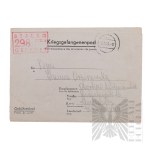 III Rzesza - List ze Stalagu XVII B Krems-Gneixendorf, rok 1941.
