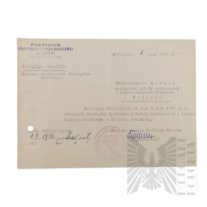 People's Republic of Poland - Service Documents of Vladimir Downar