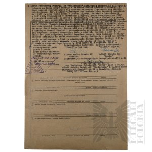 People's Republic of Poland - Verification Application In the Matter of Awarding the 