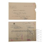 PRL - Odpis Skrócony Aktu Zgonu gen. bryg. Jerzego Ferek-Błeszyńskiego.