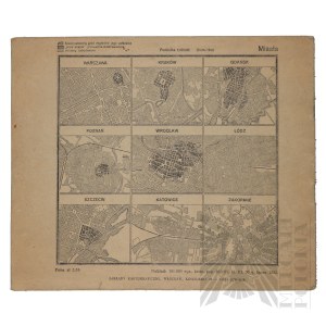 PRL - Atlas Polski Współczesnej Wydanie nr 5, E. Romer and J. Wąsowicz, Książnica - Atlas. Wrocław.