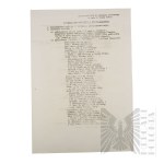 PSZnZ - 2 Dywizja Strzelców Pieszych Rozkaz Dzienny z 8.07.1943 r. Przekazujący Rozkaz Dzienny p.o. Naczelnego Wodza z 5.07.1943 r. Informujący o Śmierci gen. broni Władysława Sikorskiego.