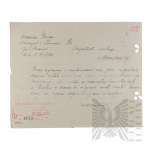 II RP/PRL - Dokumenty Służbowe Włodzimierza Downara.