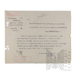 II RP/PRL - Dokumenty Służbowe Włodzimierza Downara.