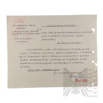 II RP/PRL - Dokumenty Służbowe Włodzimierza Downara.