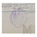 II RP - Odpis Karty Ewidencyjnej gen. bryg. Jerzego Ferek-Błeszyńskiego.