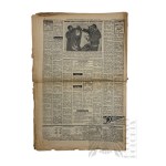 II RP - Ilustrowany Kurier Codzienny z 19 Maja 1935 r. Informujący o Pogrzebie Marszałka Józefa Piłsudskiego, Kraków.