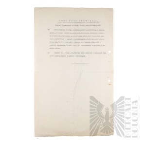 II RP - Zaświadczenie Państwowych Kursów Wakacyjnych dla Nauczycielstwa Szkół Powszechnych Okręg Szkolny Pomorski o Odbyciu Wakacyjnego Kursu Fizycznego dla Włodzimierza Downara.
