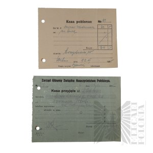 II RP - Set of Receipts by Jerzy Downar.