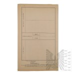 II RP - Roczne Uzupełnienie Listy Kwalifikacyjnej za rok 1928 gen. bryg. Jerzego Ferek-Błeszyńskiego.