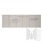 II RP - Roczne Uzupełnienie Listy Kwalifikacyjnej za rok 1934 gen. bryg. Jerzego Ferek-Błeszyńskiego.