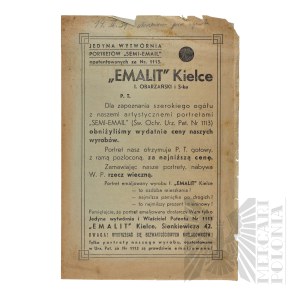 II RP - Advertising leaflet , 