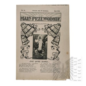II RP- Ulotka Prasa Chrześcijańska Mały Przewodnik Poznań 1935
