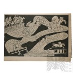II RP- Ulotka Prasa Chrześcijańska Mały Przewodnik Poznań 1935
