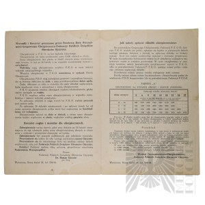 II RP - Information Brochure of the Federation of Polish Associations of Defenders of the Fatherland.