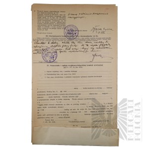 II RP - Review List of Capt. Pilot Joseph Mickiewicz.