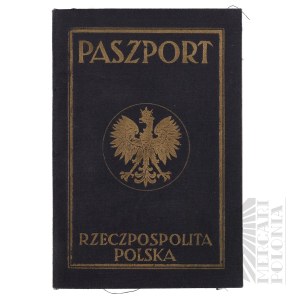 II RP - Paszport Małgorzaty Brazewicz. Wąbrzeźno.