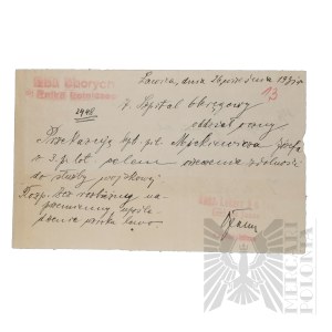II RP - Dokumentacja Służbowa kpt. pil. Józefa Mickiewicza, 3 Pułk Lotniczy, Poznań - Ławica.