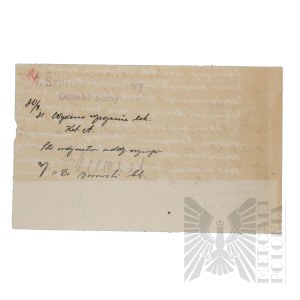 II RP - Service documentation of Capt. pil. Józef Mickiewicz, 3rd Aviation Regiment, Poznań - Ławica.