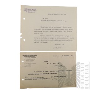 II RP - Set of Documents from the Provincial Sanatorium for the Breastfeeding Sick in Smukala, Concerning the Downar Family.