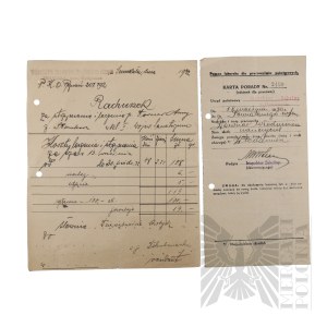 II RP - Set of Documents from the Provincial Sanatorium for the Breastfeeding Sick in Smukala, Concerning the Downar Family.