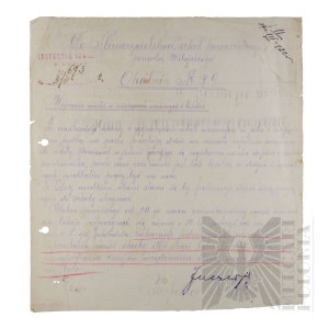 II RP - Circular on Science in the Spring and Summer Months by Vladimir Downar. Vileyka.