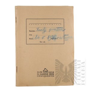 II RP - Postal receipts of Vladimir Downar from 1936, 1938, 1939